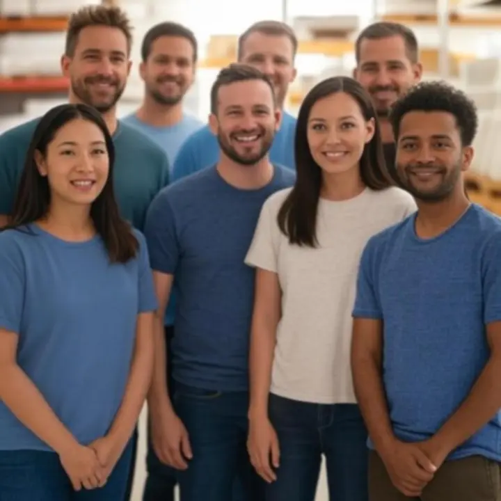 Zespół HomeComfortPL w otoczeniu produktów do domu